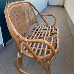 2人用椅子　イスの画像