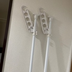 つっぱり棒　洗濯干しの画像