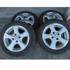 商談中アルミ軽四155/65R14スタッドレスタイヤ4本セット4.5J