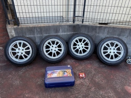 ★GOOD YEAR ICE NAVI ZEAII スタッドレス 175/65R15 トヨタ ポルテ ホイールセット★