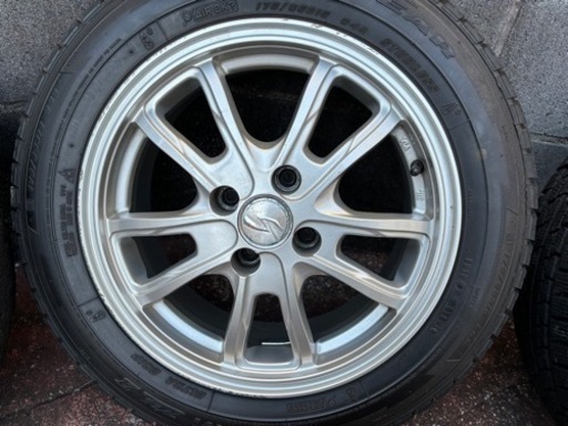 ★GOOD YEAR ICE NAVI ZEAII スタッドレス 175/65R15 トヨタ ポルテ ホイールセット★