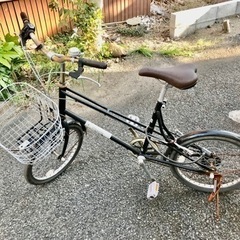 現状引渡 小型自転車 chacle カゴ 20インチ
