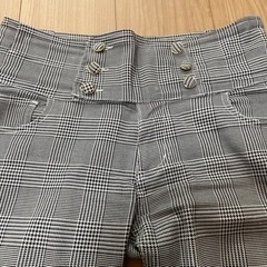 INGNIハイウエスト　千鳥柄ズボンの画像