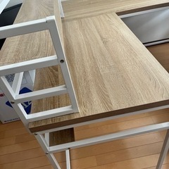 L字デスク ミニラック付き 取りに来てくださる方のみ