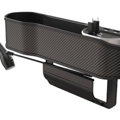 サイド収納ボックス隙間ポケット ワイヤレス充電器 車載サイド収納...