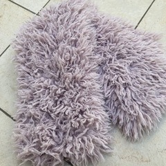 厚手マフラーあったかシャギーの画像