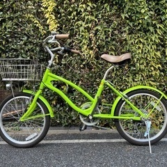 自転車 緑