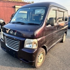 群馬発　バモスホビオ　5速マニュアル　車検2年付　4ナンバー貨物