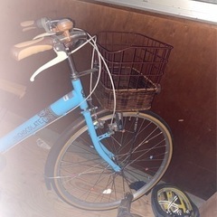 キッズ自転車の画像