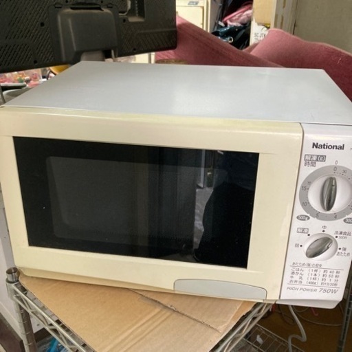 電子レンジ　ターンテーブルなし　2007年製National NE-22