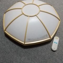 シーリングライト　照明　和室　リビング　居間　NEC　リモコン　...