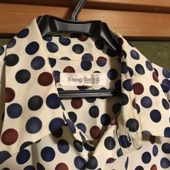 水玉　ブラウス　の画像