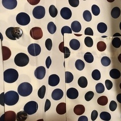 水玉　ブラウス　の画像