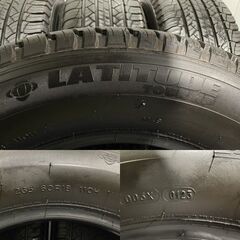 MICHELIN LATITUDE TOUR HP 265/60R18 18インチ 夏タイヤ 4本 23年製 バリ溝 ランクルプラド パジェロ等　(MTO88) クレジットカード QRコード決済可能の画像
