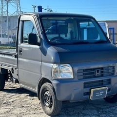 【支払総額13.8万円】激安アクティトラック車検令和7年12月 5速MT 社外マフラー タイベル交換済み♪の画像