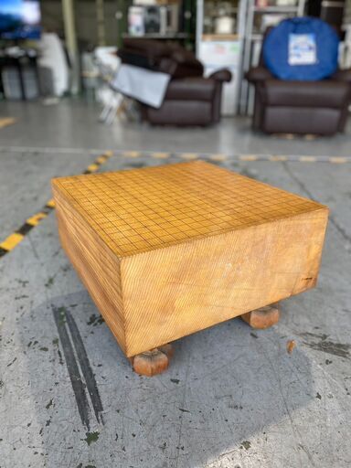 大阪⭐️エコマックス♻️「T383」国産碁盤脚付き へそ有り 厚み18cm 42×46×高さ30cm