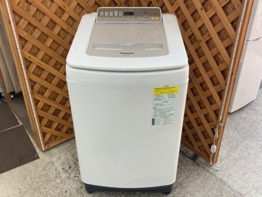【愛品館江戸川店】パナソニック　8.0Kg全自動洗濯乾燥機（2019年製）お問合せID：142-031602-007