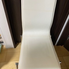 ダイニングチェア　白　3脚の画像