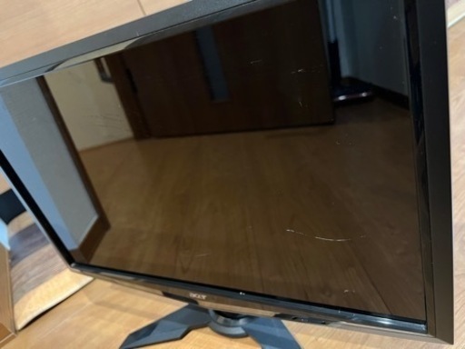 パソコンの液晶ディスプレイのみです
