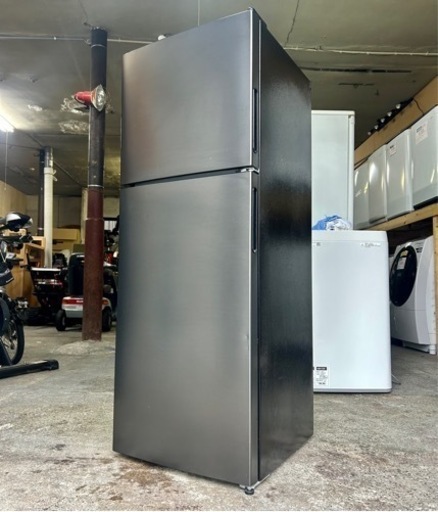 札幌市内配送可 20年製 MAXZEN マクスゼン 138L 2ドア冷凍冷蔵庫 JR138ML01GM 訳あり品