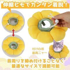 【新品】エリザベスカラー 犬猫用 (S イエロー)の画像