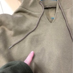 裏起毛のパーカーワンピースM〜Lサイズの画像