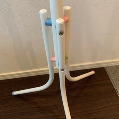 ニトリ　キッズ用　ポールハンガーの画像