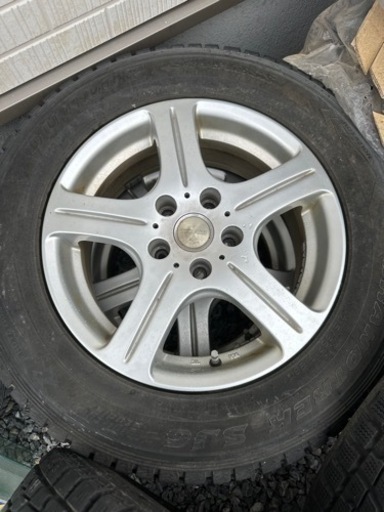 スタッドレス　ホイル付き　215/65R16 トヨタ - トヨタ アルファード ヴェルファイア純正 215/65R16 