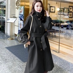 Girly Dollハイネックロングコート