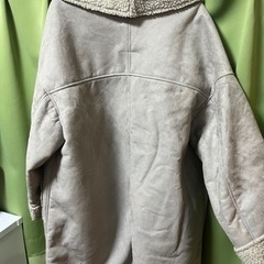 Wcloset スウェードロングコートの画像