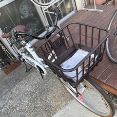 クレジット•分割払い可　◆新車・全部コミコミ◆26インチ軽快車◆オートライト・変速付き・チャイルドシート対応モデルの画像