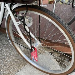 クレジット•分割払い可　◆新車・全部コミコミ◆26インチ軽快車◆オートライト・変速付き・チャイルドシート対応モデルの画像