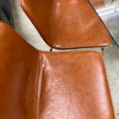 ダイニングテーブルセット 幅140cm 4人用 4人掛け ガラスダイニングセット ダイニング5点セット ガラステーブルセット ガラステーブル 強化ガラス アイアン脚 おしゃれ ガラス天板 クリスタル 北欧 おしゃれ クリーニング済 堺市 石津【ジャングルジャングルサカイ石津店】の画像
