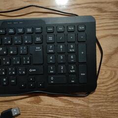 エレコム　有線キーボードの画像