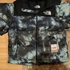 ノースフェイス THE NORTH FACE ダウン ジャケット レトロ ヌプシ プリンテッド アウター メンズ PRINTED 1996 RETRO NUPTSE JACKET の画像