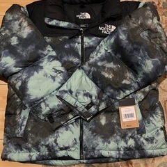 ノースフェイス THE NORTH FACE ダウン ジャケット レトロ ヌプシ プリンテッド アウター メンズ PRINTED 1996 RETRO NUPTSE JACKET の画像