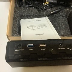 ⑬ポータブル電源　24000mAh 中古品販売の画像