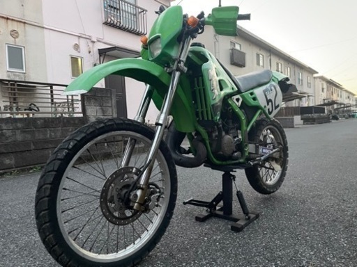 KDX125SR エンジンOH済　低走行　絶好調　KIPS交換済　カワサキ　【KIPS作動動画あり】