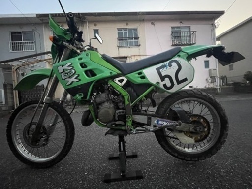 KDX125SR エンジンOH済　低走行　絶好調　KIPS交換済　カワサキ　【KIPS作動動画あり】