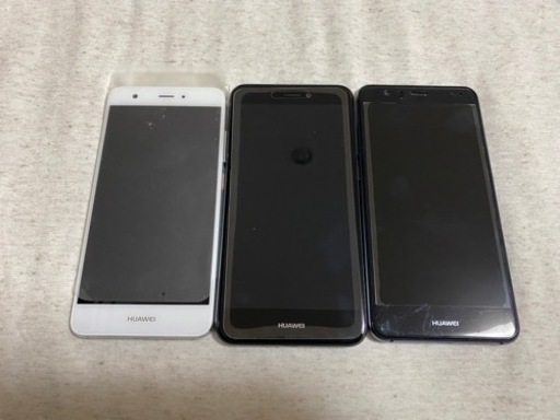 HUAWEI スマホ　3台セット　SIMフリー