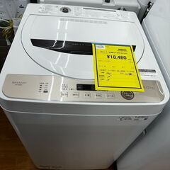 S仕/シャープ/洗濯機/ES-GE6E/6kg/2021年製