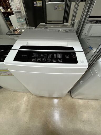 高年式IRISOHYAMA6kg洗濯機IAW-T602Eアイリスオーヤマ2021年製979
