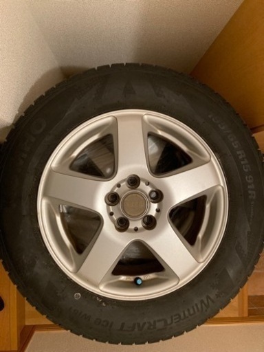 取引中【値下げ！】スタッドレスタイヤ&アルミホイール4本セット195/65R15