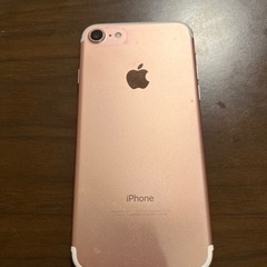 iPhone7 ピンクゴールド　64GBの画像