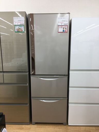 ★ジモティ割あり★ HITACHI　日立 冷蔵庫  375L 18年製 動作確認／クリーニング済み SJ4411