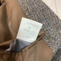 紳士ジャケット　冬物　wool 100%予約済みの画像