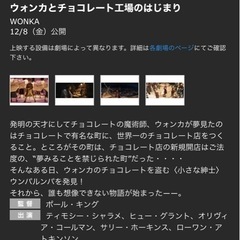 ウォンカとチョコレート工場のはじまりの画像