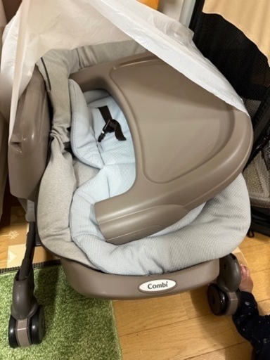 ★大幅値下げ！★コンビ ハイローチェア 新生児から4才頃 ネムリラ AUTO SWING LM ミントグレー