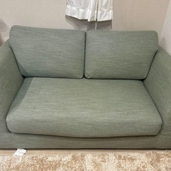 ニトリ　二人掛けソファ　保証ありの画像