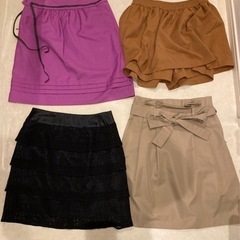 【取引中】レディース　スカート　カットソー　シャツなど　まとめて...